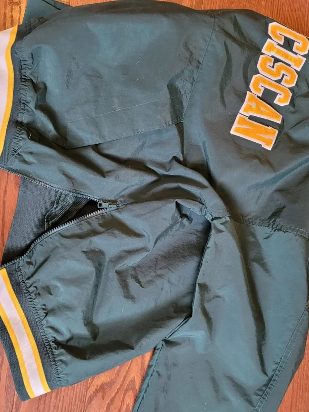 Vintage Gear For Sports Franciscan University pullover windbreaker  dark teal
